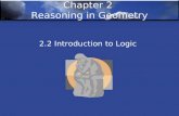 Chapter 2 Reasoning in Geometry 2.2 Introduction to Logic.