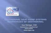 Connecticut Geothermal Association  Guy Wanegar, CGD.
