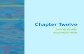 Chapter Twelve Individuals With Visual Impairments.