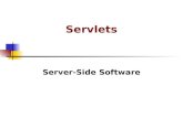 Servlets Server-Side Software. Objective What is a servlet? Where do servlets fit in? What can servlets do? Why are servlets better than CGI? Servlet.