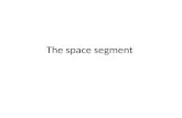 The space segment. Satellite Communication A satellite communications system can be broadly divided into two segments – space segment (Satellite) – ground.
