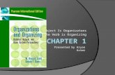 The Subject Is Organizatons; The Verb is Organizing Presented by Aryan Azimi.