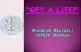 Skadovsk District IATEFL Ukraine Как вставить эмблему предприятия на этот слайд Откройте меню Вставка выберите Рисунок