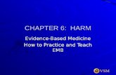 VSM CHAPTER 6: HARM Evidence-Based Medicine How to Practice and Teach EMB.