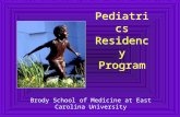 Pediatrics Residency Program Brody School of Medicine at East Carolina University.