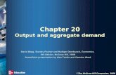 © The McGraw-Hill Companies, 2008 Chapter 20 Output and aggregate demand David Begg, Stanley Fischer and Rudiger Dornbusch, Economics, 9th Edition, McGraw-Hill,