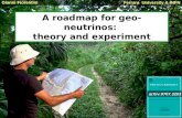 1 A roadmap for geo-neutrinos: theory and experiment Ferrara University & INFN Gianni Fiorentini arXiv:0707.3203.