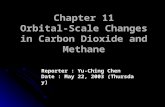 Chapter 11 Orbital-Scale Changes in Carbon Dioxide and Methane Reporter : Yu-Ching Chen Date : May 22, 2003 (Thursday)