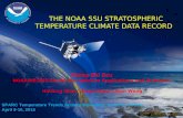 THE NOAA SSU STRATOSPHERIC TEMPERATURE CLIMATE DATA RECORD Cheng-Zhi Zou NOAA/NESDIS/Center For Satellite Applications and Research Haifeng Qian, Lilong.