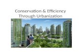 Conservation & Efficiency Through Urbanization. Benefits of Apartment Living Green Manhattan Apartment Complex.