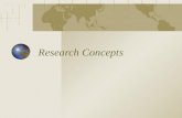 Research Concepts. Agenda Research Basics What research is and is not Where research comes from Research deliverables Methodologies Research process Quantitative.