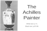 The Achilles Painter White text: p.71 Black text: p.87-89.