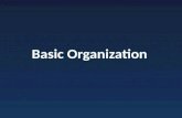 Basic Organization. Our Progress Covered level 0 Ch 4: – Preview level 2 – Level 1.