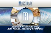 Hostmark Hospitality Group 2011 Annual Leadership Conference.