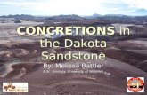 CONCRETIONS in the Dakota Sandstone By: Melissa Battler B.Sc. Geology, University of Waterloo.