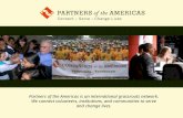 Partners of the Americas is an international grassroots network. We connect volunteers, institutions, and communities to serve and change lives.