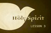 LESSON 3. Is the Holy Spirit in the Old Testament?
