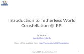 Introduction to Tetherless World Constellation @ RPI by Jie Bao baojie@cs.rpi.edu Slides will be available from: //tw.rpi.edu/wiki/Presentation.