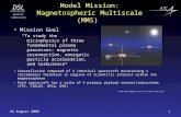 DSL Distributed Systems Laboratory ATC 23 August 2005 1 Model Mission: Magnetospheric Multiscale (MMS) Mission Goal “To study the microphysics of three.