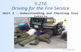 02-1-S215-EP Unit 2 - Understanding and Checking Your Vehicle S-216 Driving for the Fire Service.