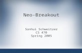 Neo-Breakout Sonhui Schweitzer CS 470 Spring 2005.
