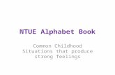 NTUE Alphabet Book. The Assignment Work with a partner to create a page for an alphabet book. Work with a partner to create a page for an alphabet book.
