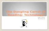The Dangling Carrot of Reading: Technology? Kate Miller ED 670.52.