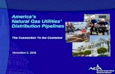 America’s Natural Gas Utilities’ Distribution Pipelines November 2, 2006 The Connection To the Customer.
