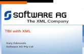 The XML The XML Company Gary Edmonds Software AG Pty Ltd TBI with XML.