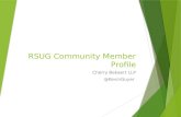 RSUG Community Member Profile Cherry Bekaert LLP @KevinGuyer.