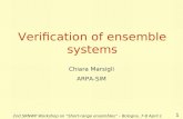 2nd SRNWP Workshop on “Short-range ensembles” – Bologna, 7-8 April 2005 1 Verification of ensemble systems Chiara Marsigli ARPA-SIM.
