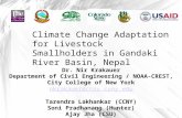 Climate Change Adaptation for Livestock Smallholders in Gandaki River Basin, Nepal Dr. Nir Krakauer Department of Civil Engineering / NOAA-CREST, City.