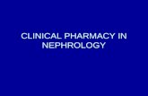 CLINICAL PHARMACY IN NEPHROLOGY. Drugs and the Kidney 1 Renal Physiology and Pharmacokinetics 2 Drugs and the normal kidney 3 Drugs toxic to the kidney.