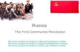 Russia The First Communist Revolution  .