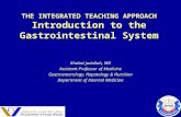 THE INTEGRATED TEACHING APPROACH Introduction to the Gastrointestinal System Khaled Jadallah, MD Assistant Professor of Medicine Gastroenterology, Hepatology.