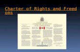 Charter of Rights and Freedoms. History  The Charter is part of the Canadian Constitution enacted under the Government of Prime Minister Pierre Trudeau.