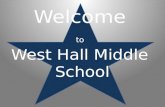 Welcome to West Hall Middle School. Home of the Spartans.