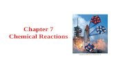 Chapter 7 Chemical Reactions. Tro's "Introductory Chemistry", Chapter 7 2 Evidence of Chemical Change Color Change Formation of Solid Precipitate Formation.