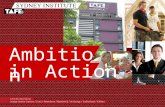 Ambition in Action Ambition in Action  Learning Technologies An overview.