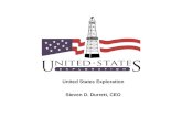 United States Exploration Steven D. Durrett, CEO.