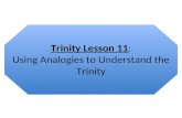 Trinity Lesson 11: Using Analogies to Understand the Trinity.