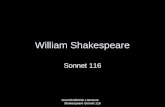 William Shakespeare Sonnet 116 Geschke/British Literature Shakespeare Sonnet 116.