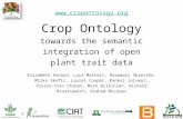 Crop Ontology towards the semantic integration of open plant trait data  Elizabeth Arnaud, Luca Matteis, Rosemary Shrestha, Milko Skofic,