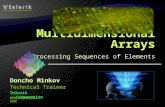 Processing Sequences of Elements Technical Trainer Telerik Corporation  Doncho Minkov.