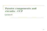 1/43 Passive components and circuits - CCP Lecture 8.