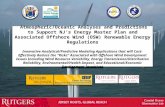 Atmospheric/Oceanic Analyses and Predictions to Support NJ’s Energy Master Plan and Associated Offshore Wind (OSW) Renewable Energy Regulations Innovative.