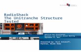 RadioShack The Unitranche Structure Tested American Bar Association Business Law Section Annual Meeting September 17, 2015 Presented by: Rick Antonoff,