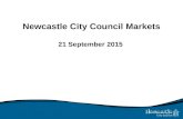 Newcastle City Council Markets 21 September 2015.