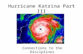 Hurricane Katrina Part III Connections to the Disciplines.