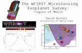 The WFIRST Microlensing Exoplanet Survey: Figure of Merit David Bennett University of Notre Dame WFIRST.
